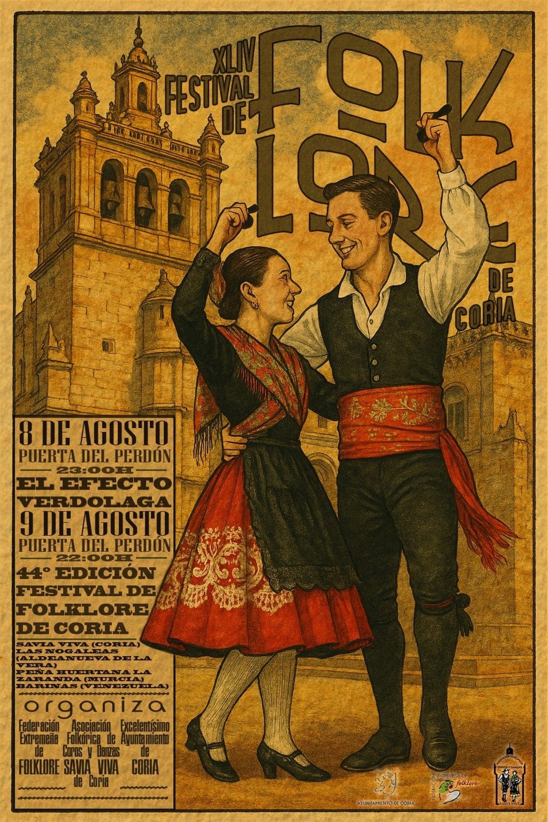 El Festival de Folklore de Coria reúne este jueves y viernes a grupos de Extremadura, Murcia y Venezuela El Festival de Folklore de Coria reúne este jueves y viernes a grupos de Extremadura, Murcia y Venezuela