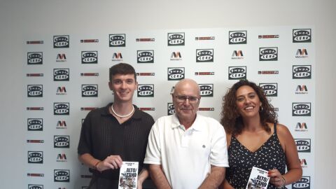 El delegado de Cultura, Jos&eacute; Luis Valero, y la presidenta de la Federaci&oacute;n, Maribel Valero