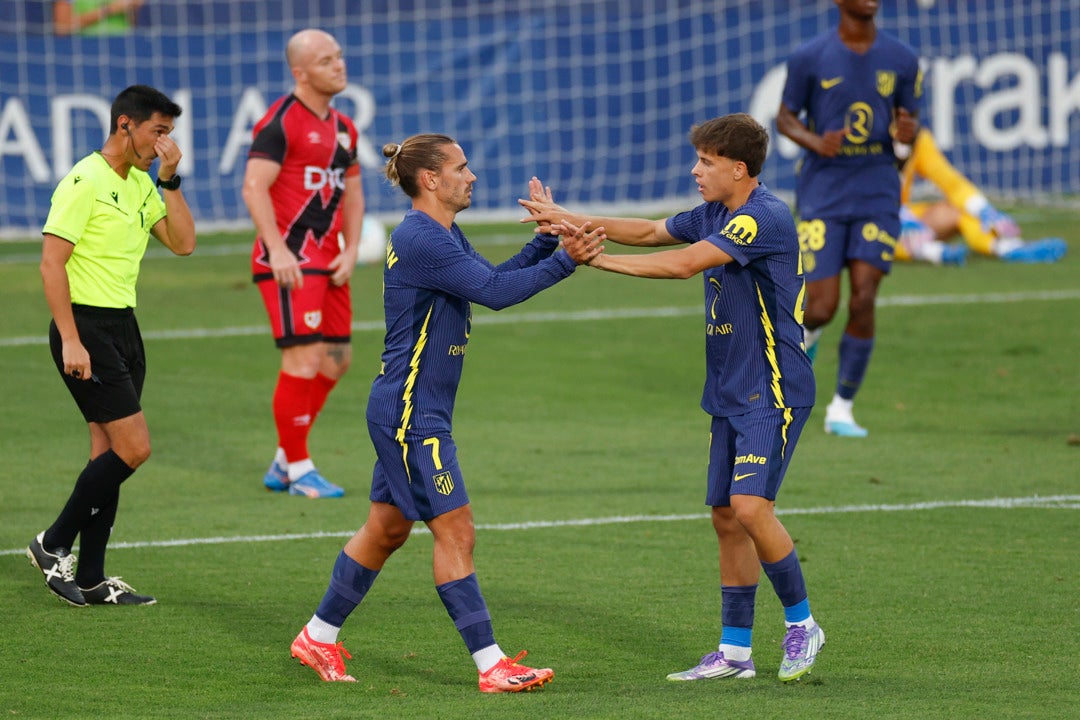 Atlético y Rayo empatan en un partido con muchas pruebas Atlético y Rayo empatan en un partido con muchas pruebas