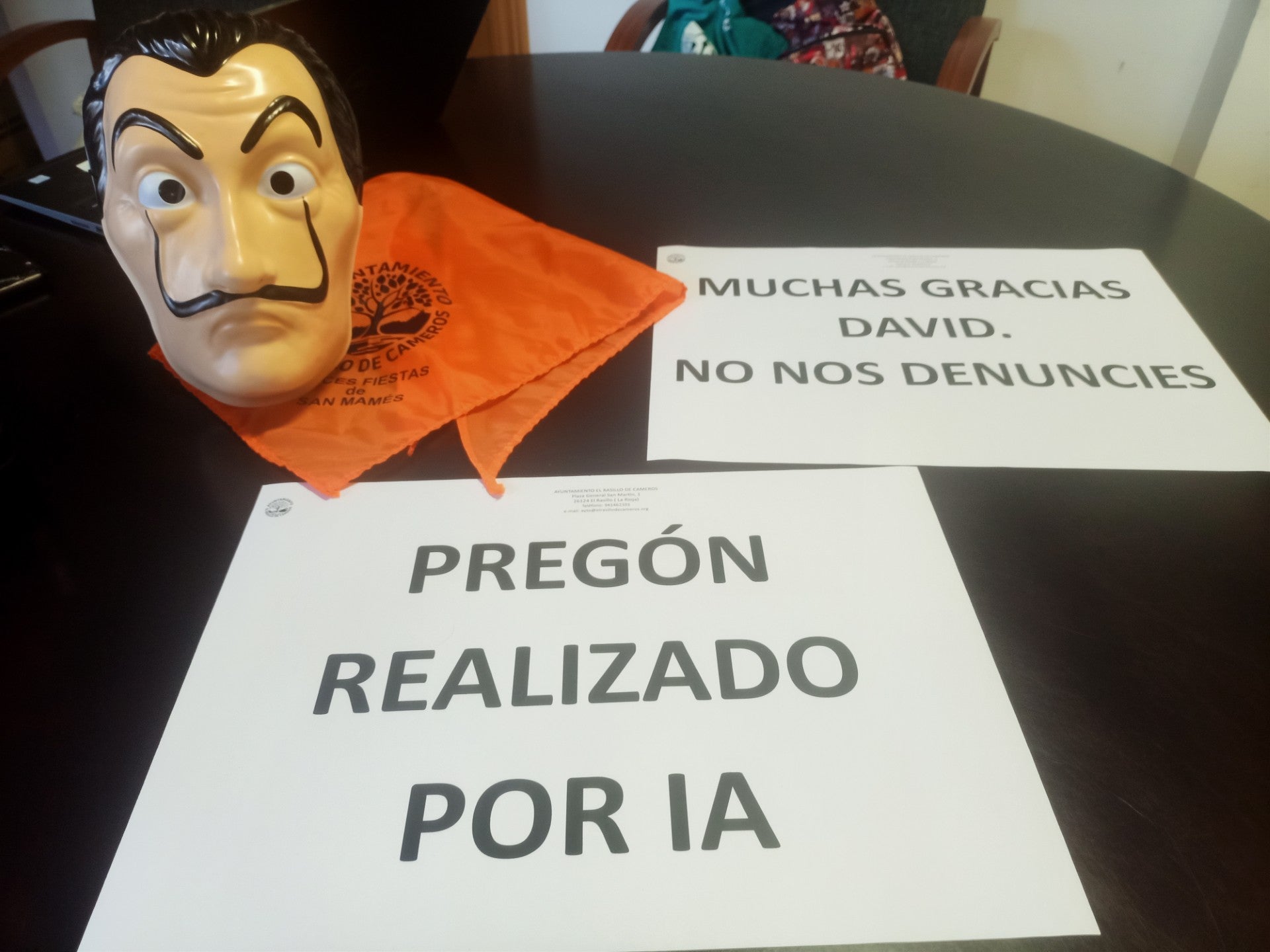 Una voz generada por Inteligencia Artificial sorprende pronunciando el pregón de El Rasillo Una voz generada por Inteligencia Artificial sorprende pronunciando el pregón de El Rasillo