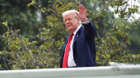 El presidente de Estados Unidos, Donald Trump. 