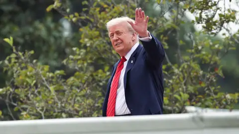 El presidente de Estados Unidos, Donald Trump. El presidente de Estados Unidos, Donald Trump.