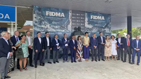 La ministra de migraciones Elma Sainz visita la feria internacional de muestras de Asturias La ministra de migraciones Elma Sainz visita la feria internacional de muestras de Asturias