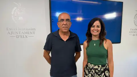Manuel Ferrández con Inma Mora Manuel Ferrández con Inma Mora