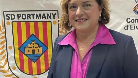Maria Jos&eacute; Castillo, presidenta de la SD Portmany.