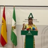 Ruth Sarabia en la presentación de 'Júntate'