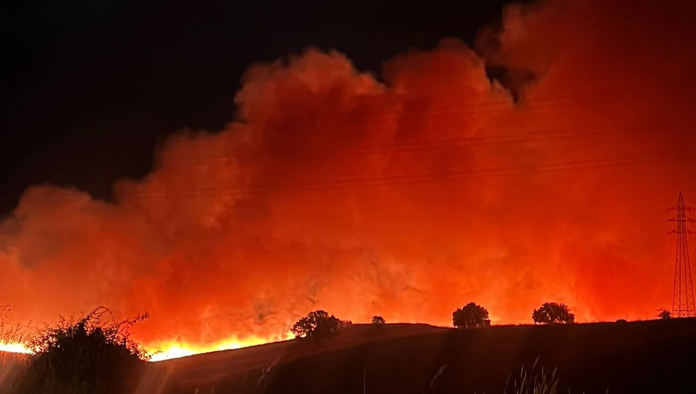 Incendio en Tres Cantos Incendio en Tres Cantos