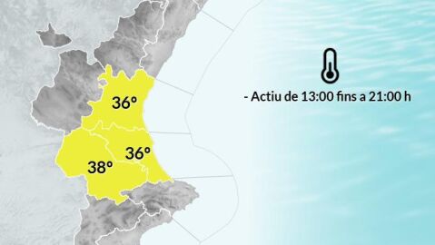 Riesgo por temperatura en la Ribera Riesgo por temperatura en la Ribera
