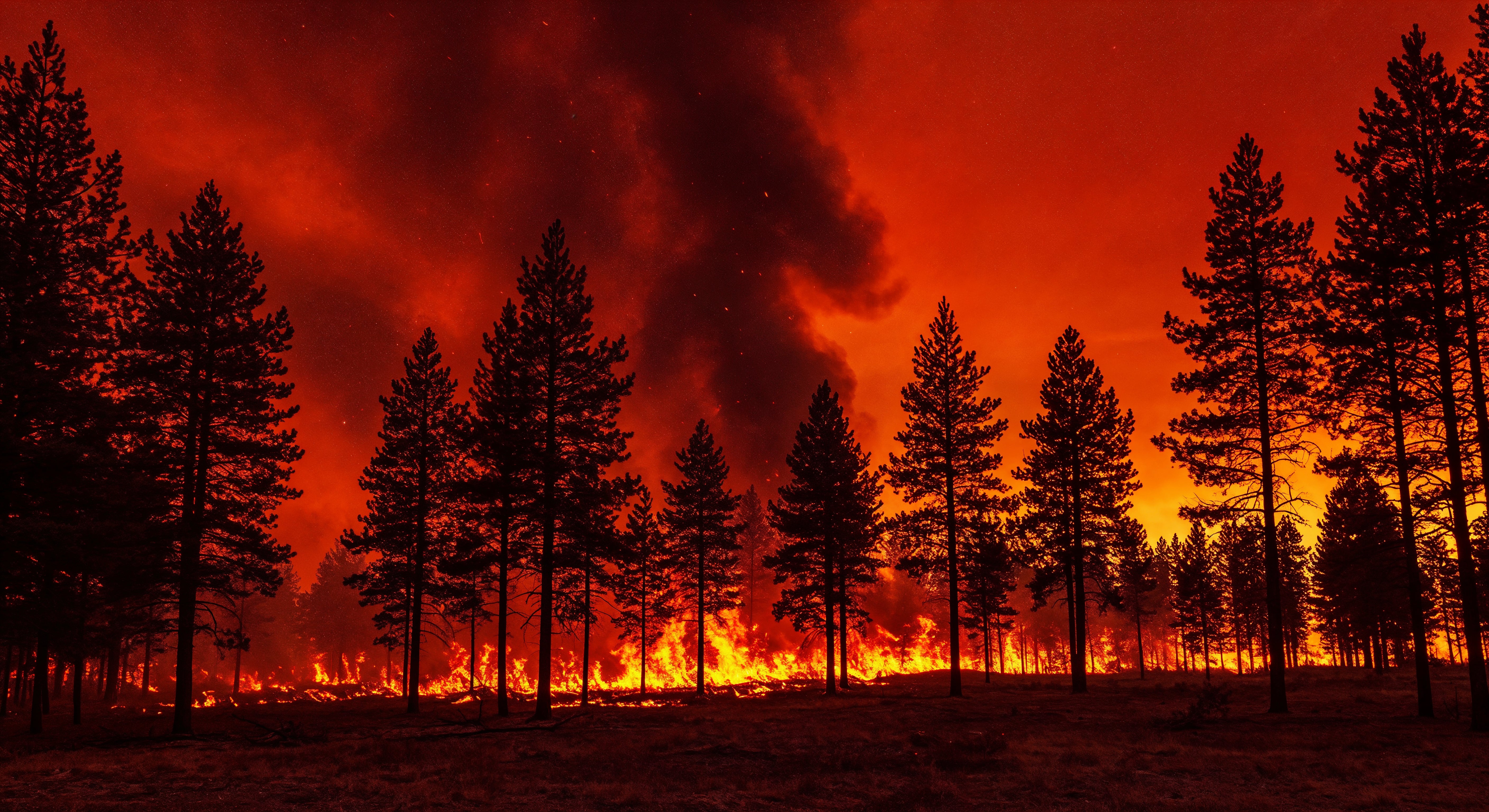 Emergencia nacional ante la grave oleada de incendios en España: el 95% tienen origen humano Emergencia nacional ante la grave oleada de incendios en España: el 95% tienen origen humano