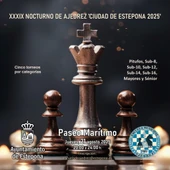 El Ayuntamiento organiza el XXXIX Torneo Nocturno de Ajedrez ‘Ciudad de Estepona’ para amateurs El Ayuntamiento organiza el XXXIX Torneo Nocturno de Ajedrez ‘Ciudad de Estepona’ para amateurs