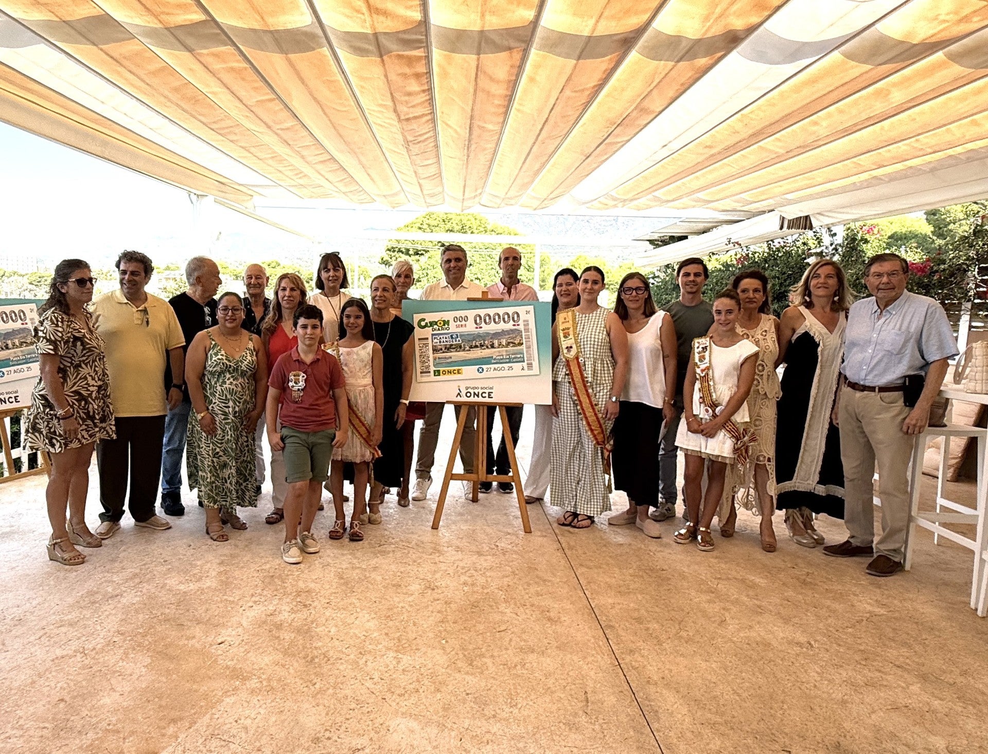 La Playa de Els Terrers de Benicàssim protagonizará el cupón de la ONCE en el sorteo del 27 de agosto La Playa de Els Terrers de Benicàssim protagonizará el cupón de la ONCE en el sorteo del 27 de agosto