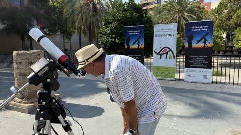 Observaci&oacute;n solar en el MuVIM