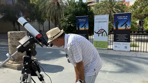 Observación solar en el MuVIM Observación solar en el MuVIM