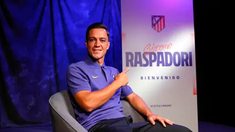 Giacomo Raspadori refuerza la delantera del Atlético de Madrid Giacomo Raspadori refuerza la delantera del Atlético de Madrid