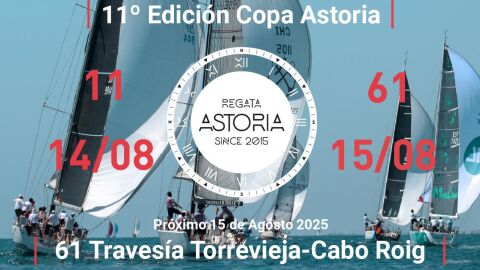El RCNT acoge la 61&ordf; Traves&iacute;a Cabo Roig-Memorial Fernando Pedrera y la 11&ordf; Copa Astoria este jueves y viernes