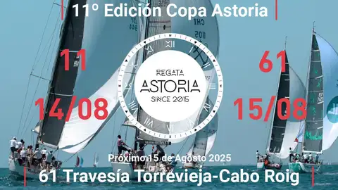 El RCNT acoge la 61ª Travesía Cabo Roig-Memorial Fernando Pedrera y la 11ª Copa Astoria este jueves y viernes El RCNT acoge la 61ª Travesía Cabo Roig-Memorial Fernando Pedrera y la 11ª Copa Astoria este jueves y viernes