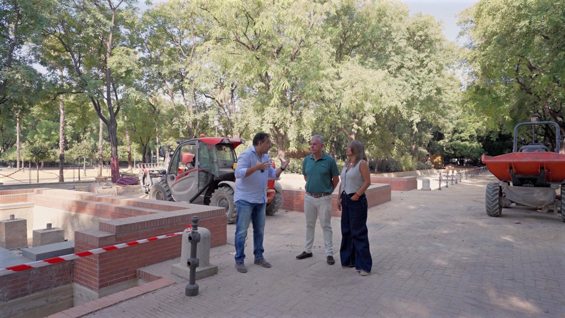 Sanz inicia la tercera fase de la reforma del Prado, que albergará la 'Ciudad de los Niños' en 2026 Sanz inicia la tercera fase de la reforma del Prado, que albergará la 'Ciudad de los Niños' en 2026