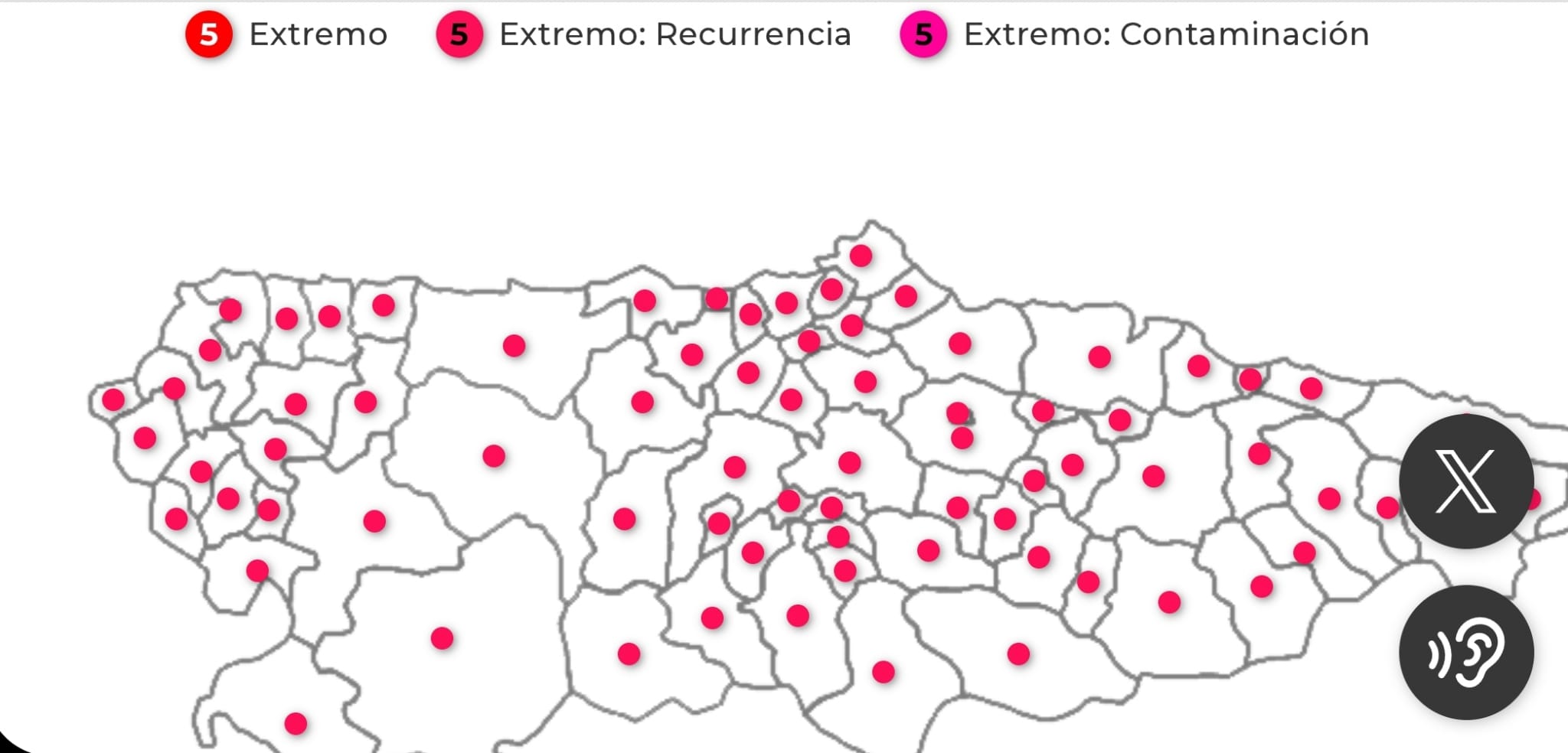 Toda Asturias en riesgo extremo de incendio este viernes 15 Toda Asturias en riesgo extremo de incendio este viernes 15