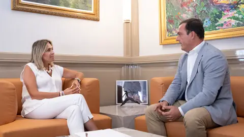 Marta Barrachina, presidenta de la diputación y Andrés Martínez, diputado de Turismo Marta Barrachina, presidenta de la diputación y Andrés Martínez, diputado de Turismo