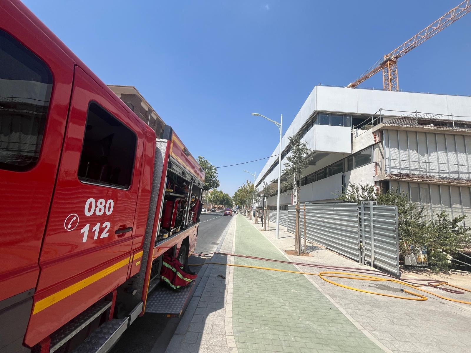 Nuevo incidente en las obras del Hospital de Albacete con un conato de incendio Nuevo incidente en las obras del Hospital de Albacete con un conato de incendio