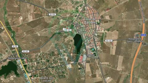 Muere un ciclista atropellado junto al &Aacute;rea de Servicio "El Gallo", cerca de Casar de C&aacute;ceres y el conductor se da a la fuga
