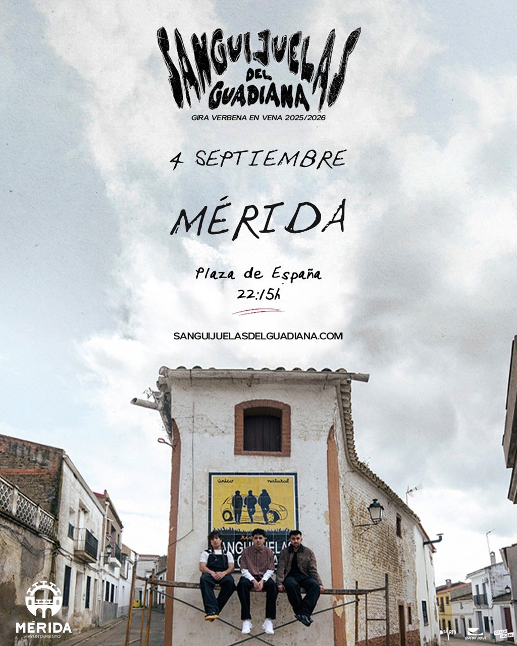 Sanguijuelas del Guadiana y Vicco encabezan un completo programa de conciertos gratuitos de la Feria de Mérida Sanguijuelas del Guadiana y Vicco encabezan un completo programa de conciertos gratuitos de la Feria de Mérida
