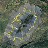 Perímetro del incendio de Jarilla, que alcanza ya los 46 kilómetros Perímetro del incendio de Jarilla, que alcanza ya los 46 kilómetros