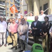Concentración en Ciudad Real contras las agresiones a sanitarios
