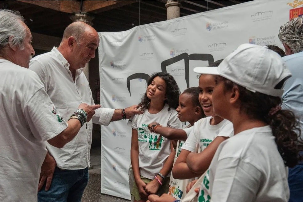 Los niños saharauis apuran su estancia en Segovia Los niños saharauis apuran su estancia en Segovia