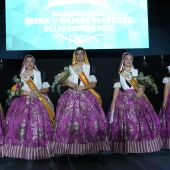 La reinas y damas de las fiestas de Santa Pola.