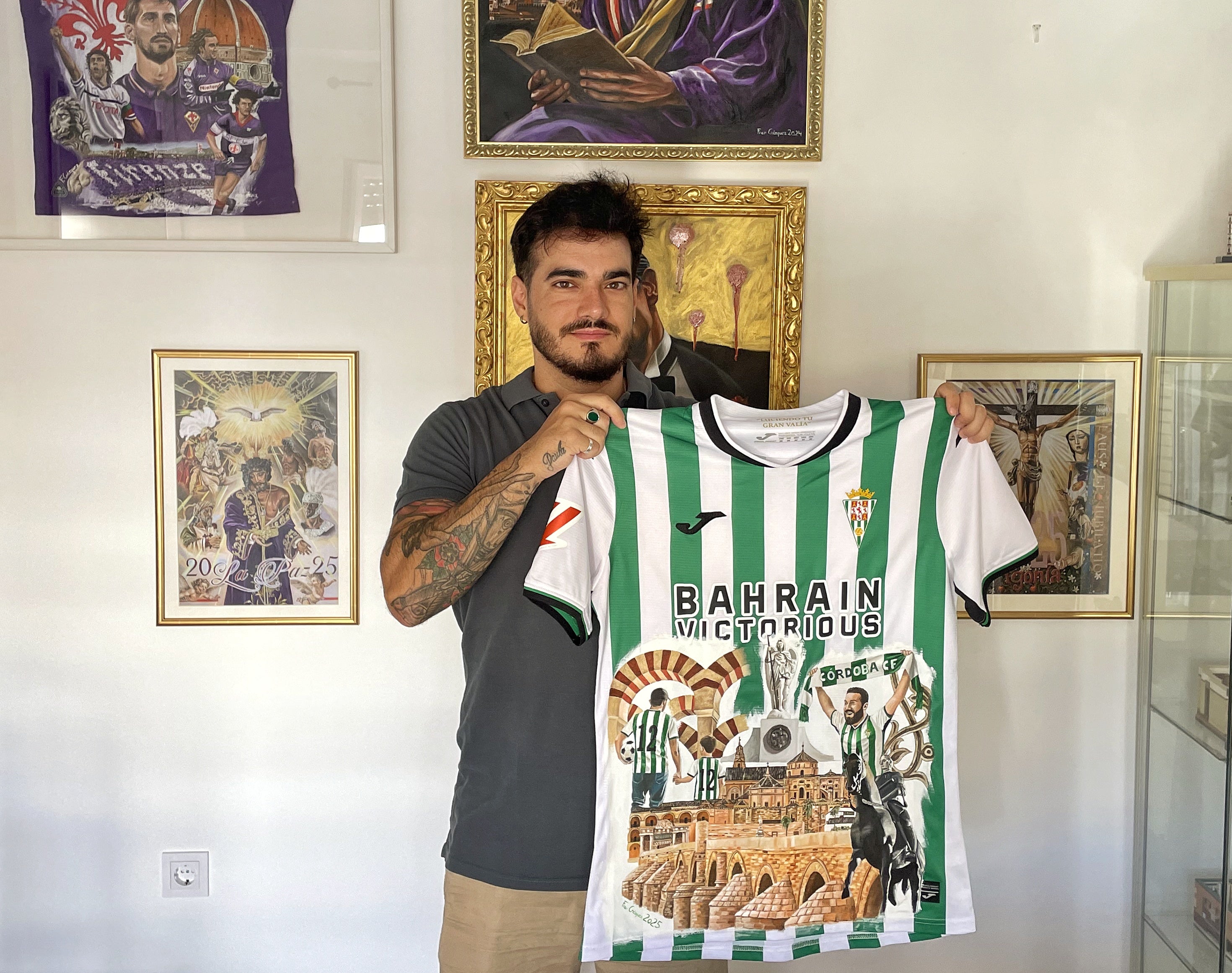 La blanquiverde creación de Fran Gázquez La blanquiverde creación de Fran Gázquez