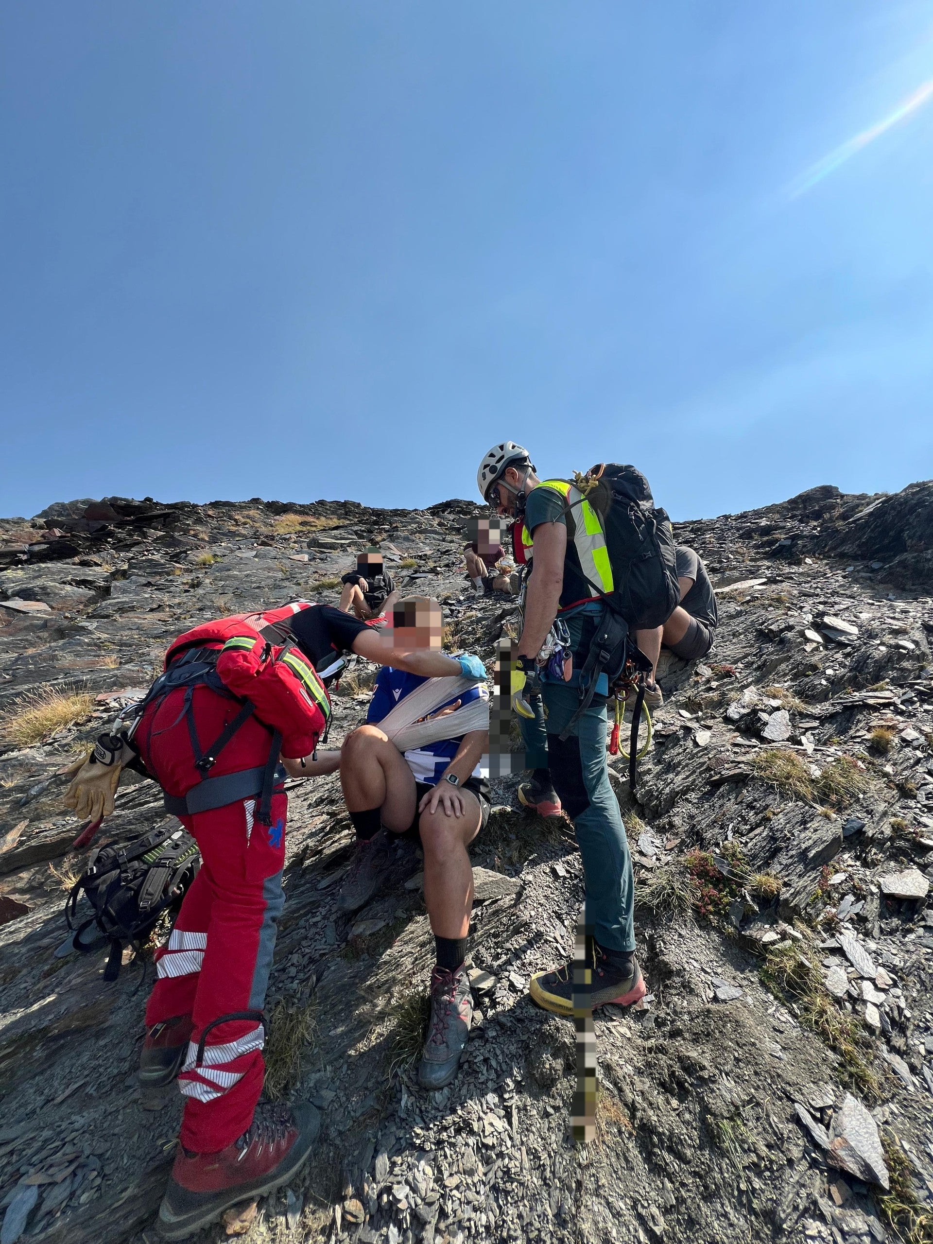 Dieciocho rescates en cinco días en el Pirineo Dieciocho rescates en cinco días en el Pirineo