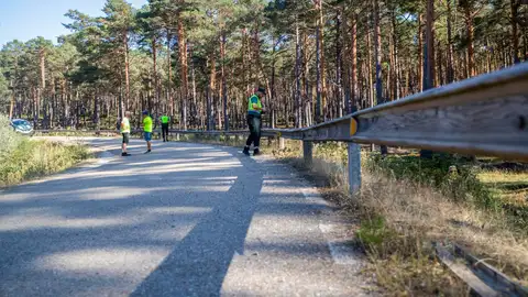 Muere un ciclista durante la Vuelta Internacional Junior Ribera del Duero tras una caída masiva