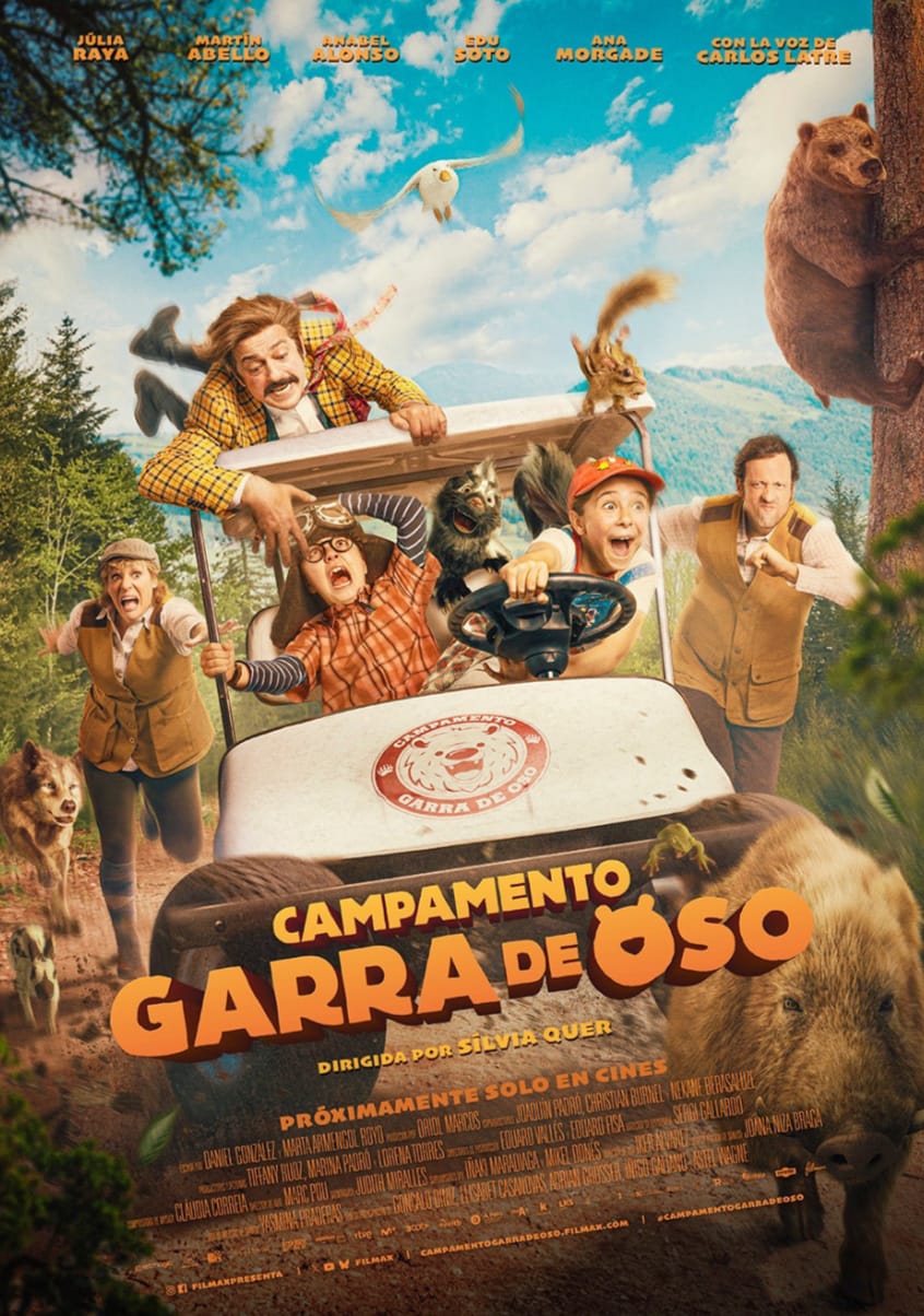 Edu Soto presenta su nueva película "Campamento Garra de Oso" en Por fin Edu Soto presenta su nueva película "Campamento Garra de Oso" en Por fin