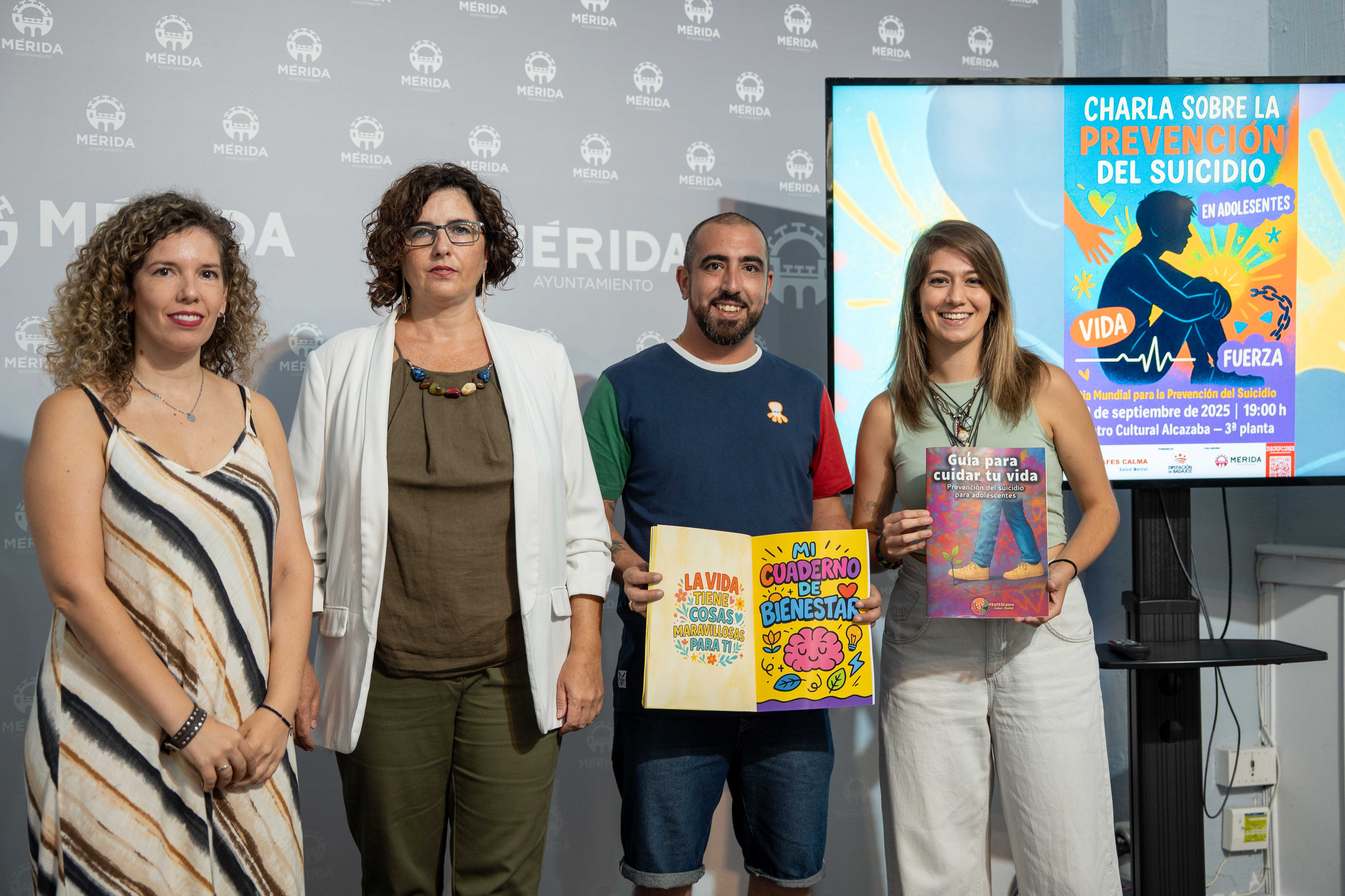 El Centro Cultural Alcazaba acogerá una charla sobre prevención del suicidio en adolescentes el próximo 10 de septiembre El Centro Cultural Alcazaba acogerá una charla sobre prevención del suicidio en adolescentes el próximo 10 de septiembre