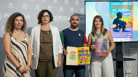 El Centro Cultural Alcazaba acogerá una charla sobre prevención del suicidio en adolescentes el próximo 10 de septiembre El Centro Cultural Alcazaba acogerá una charla sobre prevención del suicidio en adolescentes el próximo 10 de septiembre