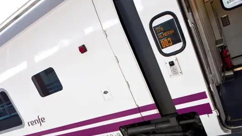 Un incendio en un tren obliga a cortar el tráfico ferroviario de la línea Madrid-Andalucía