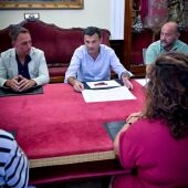 Bruno García, José Manuel Cossi y Juancho Ortiz