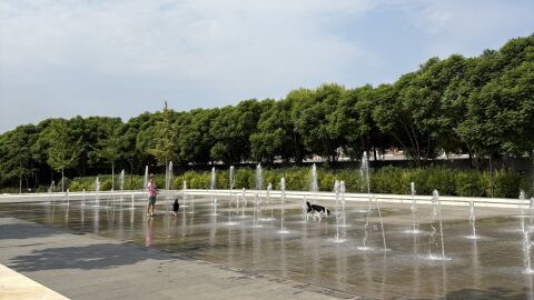 fuente parque central
