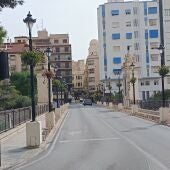 Puente de Santa Teresa de Elche, conocido como el 'puente de la Virgen'.