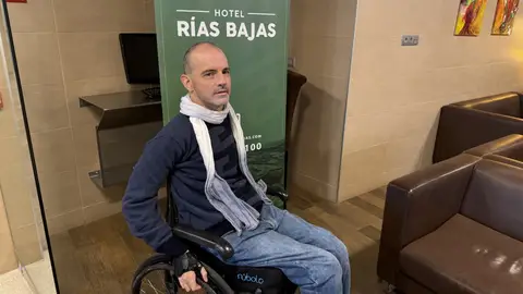 Paulo Fontán, prsidente da asociación Amizade Encuentros Hotel Rías Bajas
