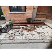 Material robado intervenido por la Guardia Civil Material robado intervenido por la Guardia Civil