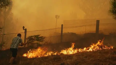 Soamente dous lumes activos en Ourense Soamente dous lumes activos en Ourense