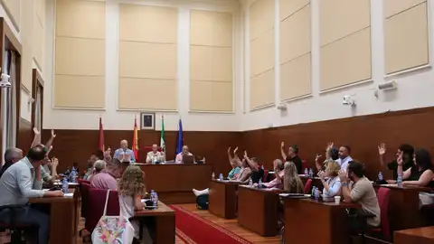 El pleno de Chiclana en una foto de archivo El pleno de Chiclana en una foto de archivo