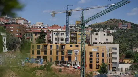 Archivo. Construcción de un edificio. Archivo. Construcción de un edificio.