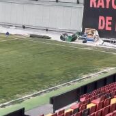 Campo en mal estado