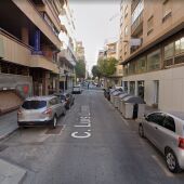 Calle Luis Llorente de Elche.