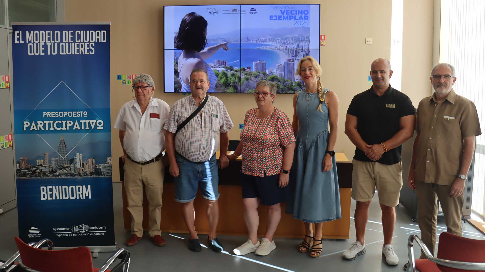 Benidorm abre el lunes el proceso para elegir a su Vecino Ejemplar de 2025 Benidorm abre el lunes el proceso para elegir a su Vecino Ejemplar de 2025