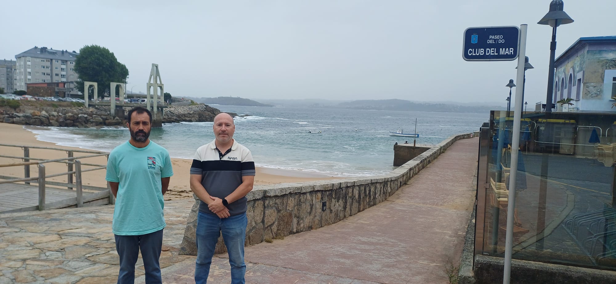 Aplazada la Travesía a Nado de San Amaro por alerta naranja en el mar Aplazada la Travesía a Nado de San Amaro por alerta naranja en el mar