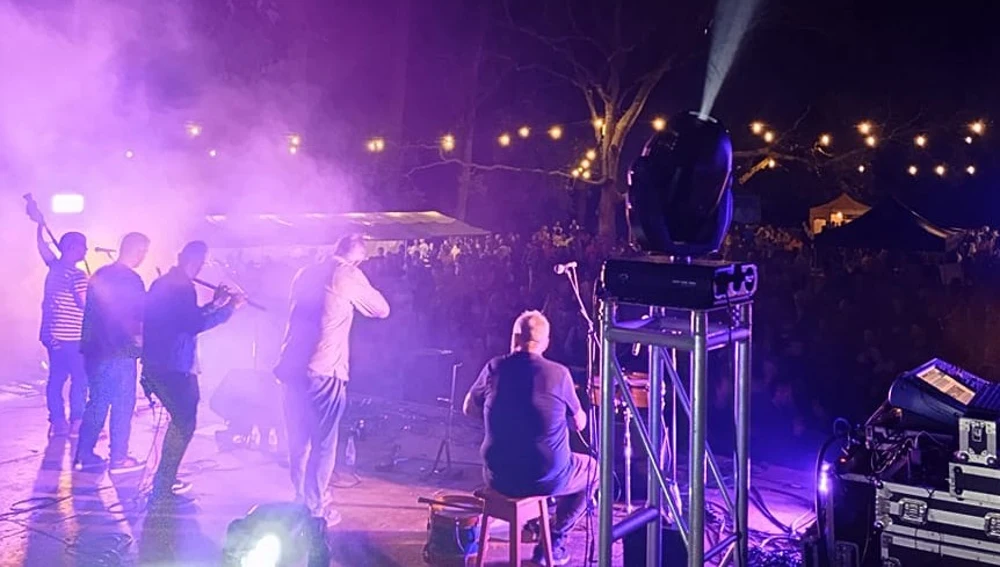 Beleño rompe su silencio escénico tras tres décadas en A Noite Celta de Porcía. Beleño rompe su silencio escénico tras tres décadas en A Noite Celta de Porcía.